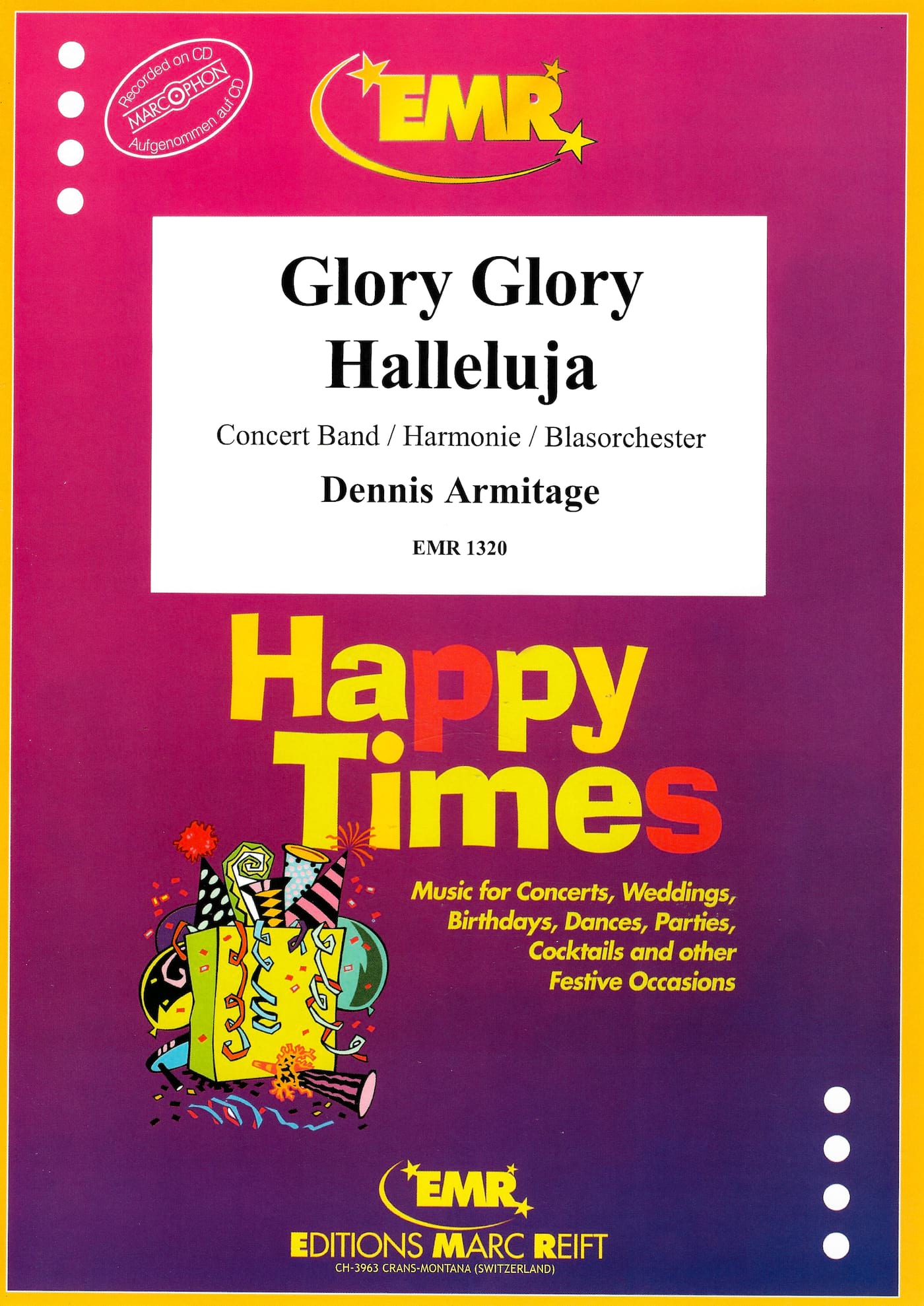 Glory, Glory, Halleluja Traditional Partition