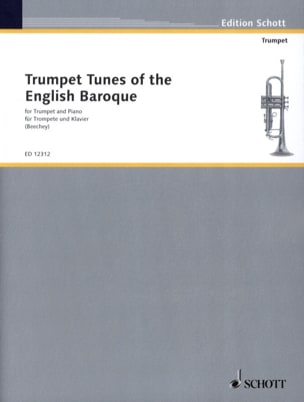 Trumpet Tunes Of The English Baroque Partition Trompette