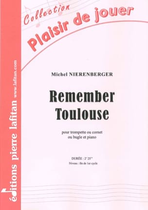 Remember Toulouse Michel Nierenberger Partition Trompette