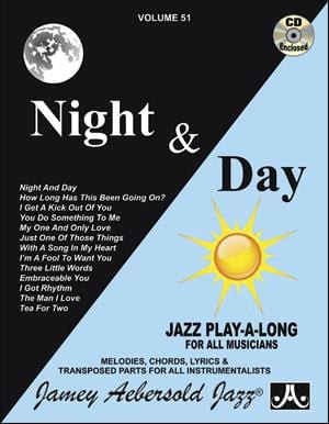 Volume 51 - Night & Day METHODE AEBERSOLD Partition Jazz