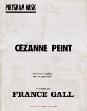 Cézanne peint Michel Berger Partition Pop / Rock