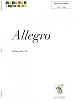 Allegro Gianni Sicchio Partition Xylophone