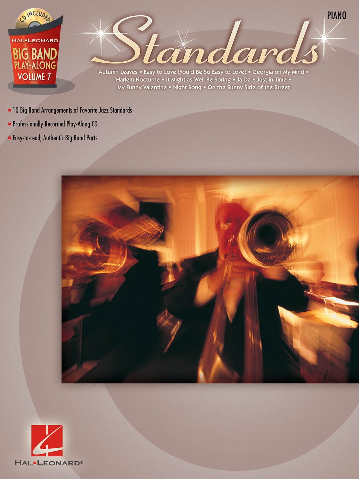 Big Band Play-Along Volume 7 - Standards Partition Jazz