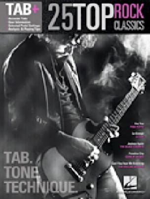 25 Top Rock Classics - Tab. Tone. Technique. Partition Pop / Rock