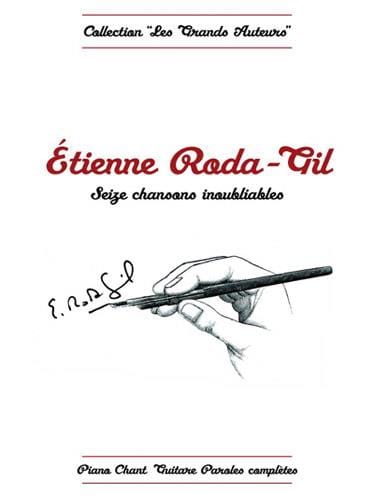 16 Chansons Inoubliables Etienne Roda-Gil Partition Chanson française