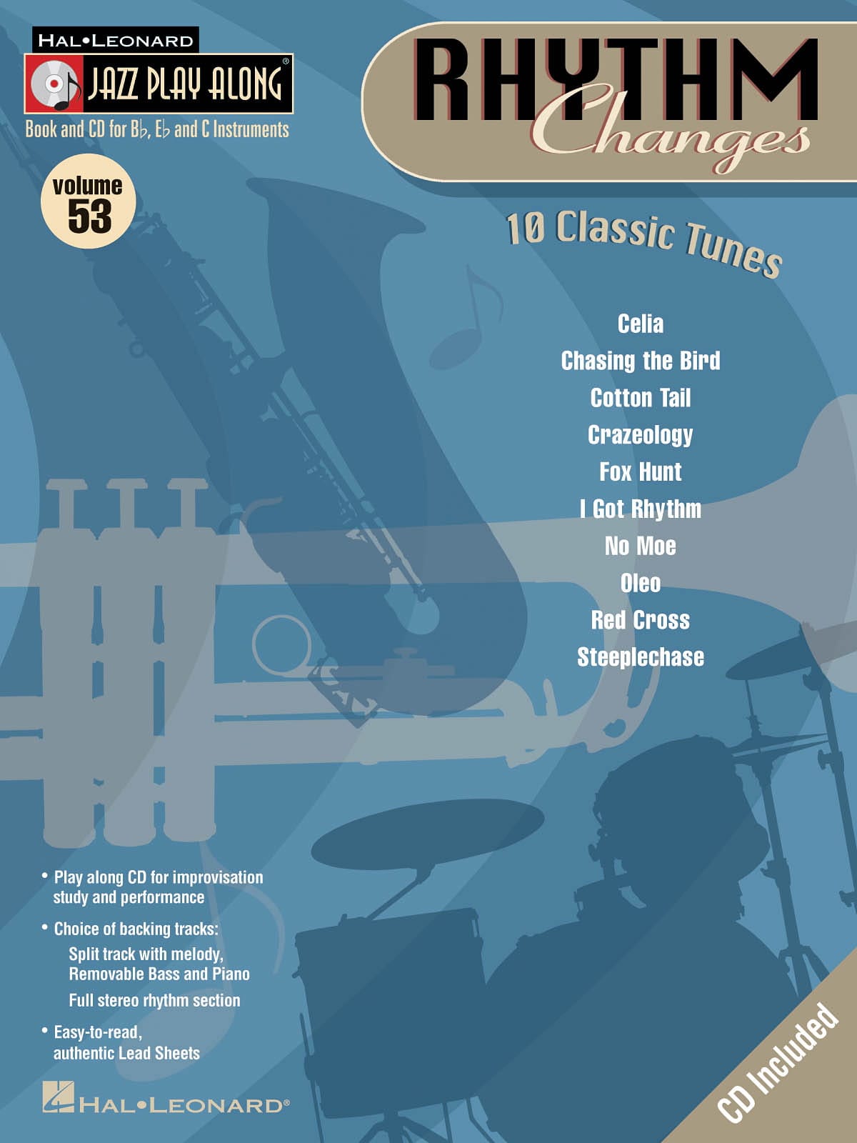 Jazz play-along volume 53 - Rhythm Changes Partition Jazz