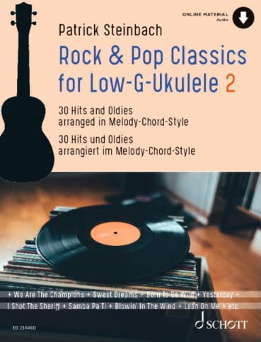 Rock & pop Classics for Low-G-Ukulele 2 Patrick Steinbach Partition