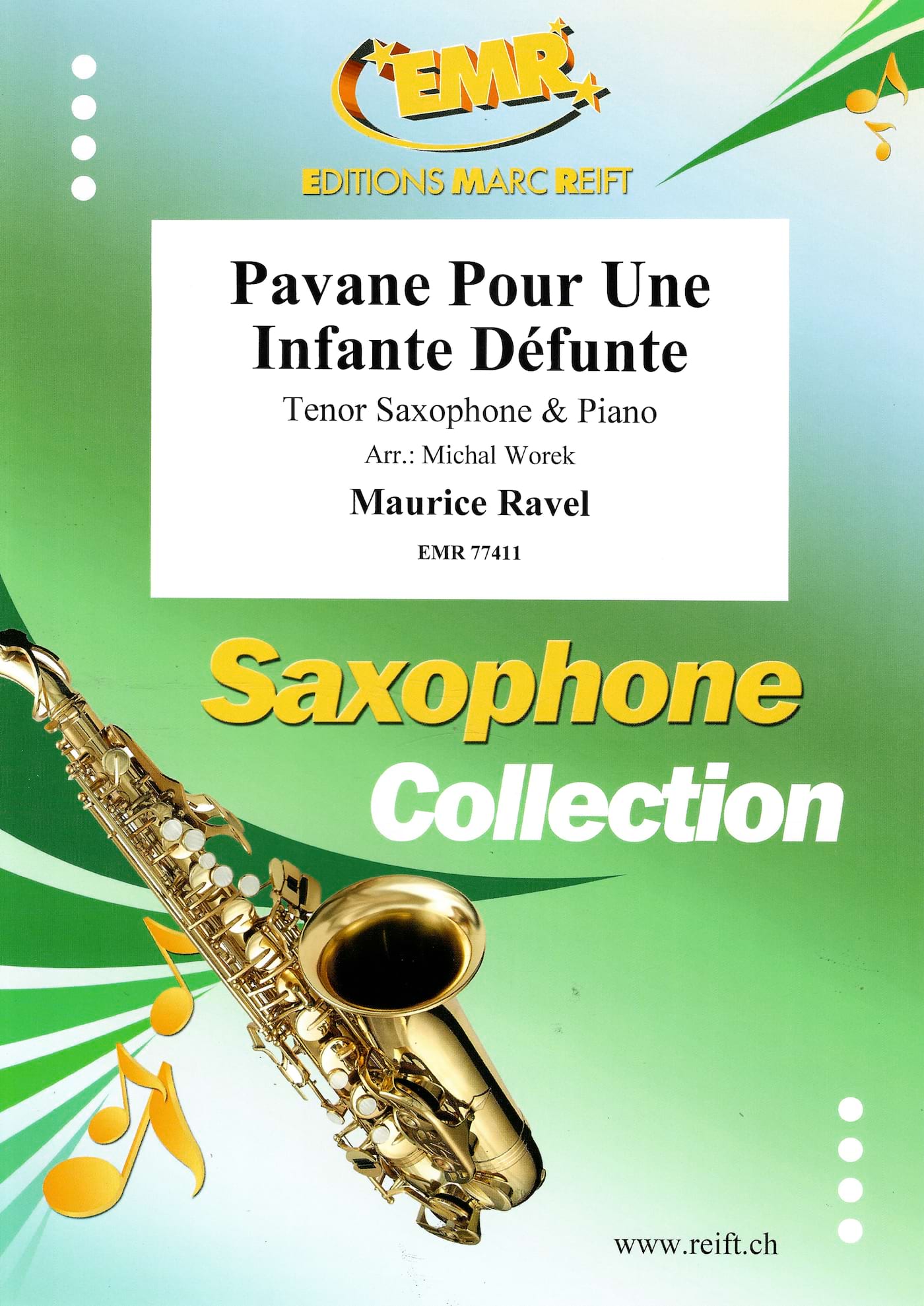 Pavane Pour Une Infante Défunte - RAVEL - Partition - Saxophone