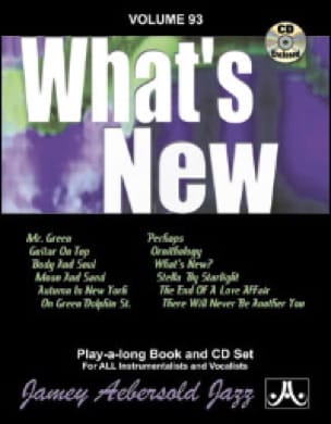 Volume 93 - What's New METHODE AEBERSOLD Partition Jazz
