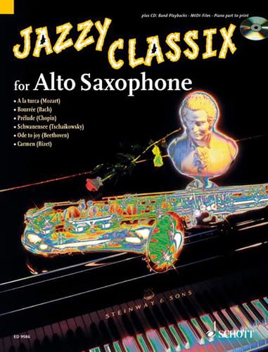 Jazzy Classix For Alto Saxophone Partition Saxophone