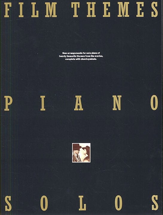Film themes piano solos Partition Musique de film