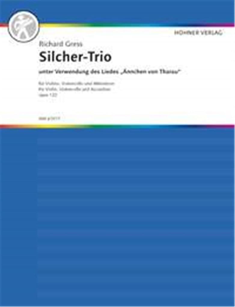 Silcher-Trio op. 123 Gress Richard Partition
