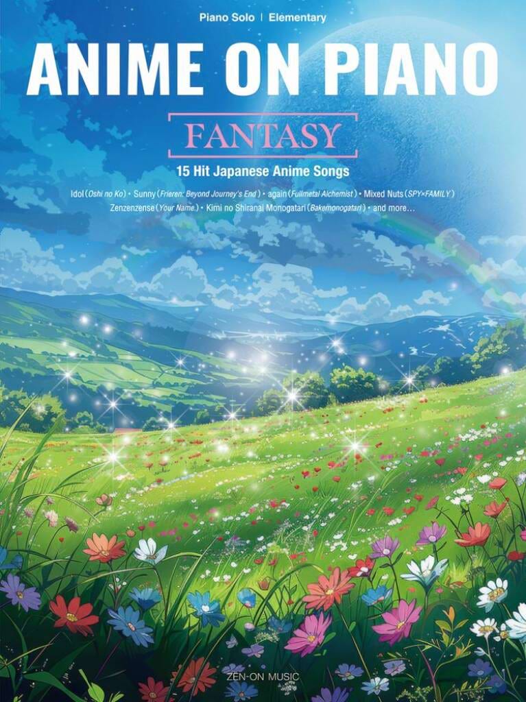 Anime On Piano - Fantasy Partition Musique de film