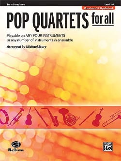 Pop quartets for all - Revised & Updated - Michael Story - Partition
