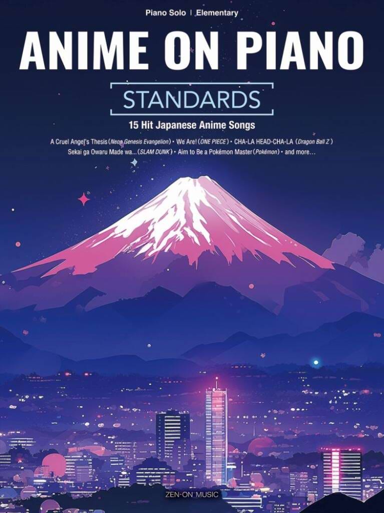 Anime On Piano - Standards Partition Musique de film