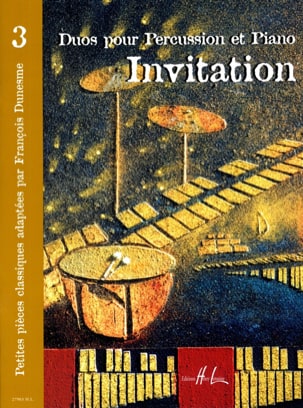 Invitation Volume 3 Partition Multi Percussions