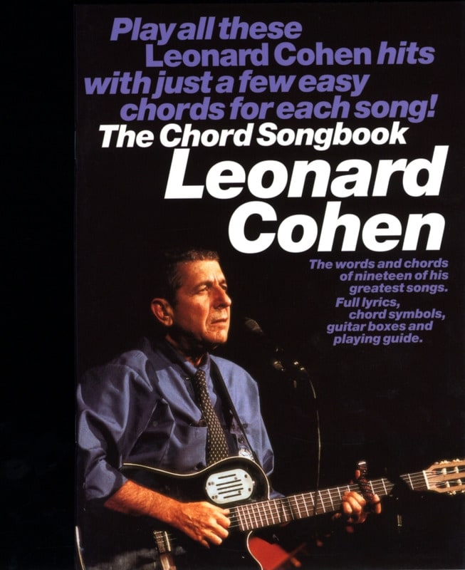 The Chord Songbook Leonard Cohen Partition Pop / Rock
