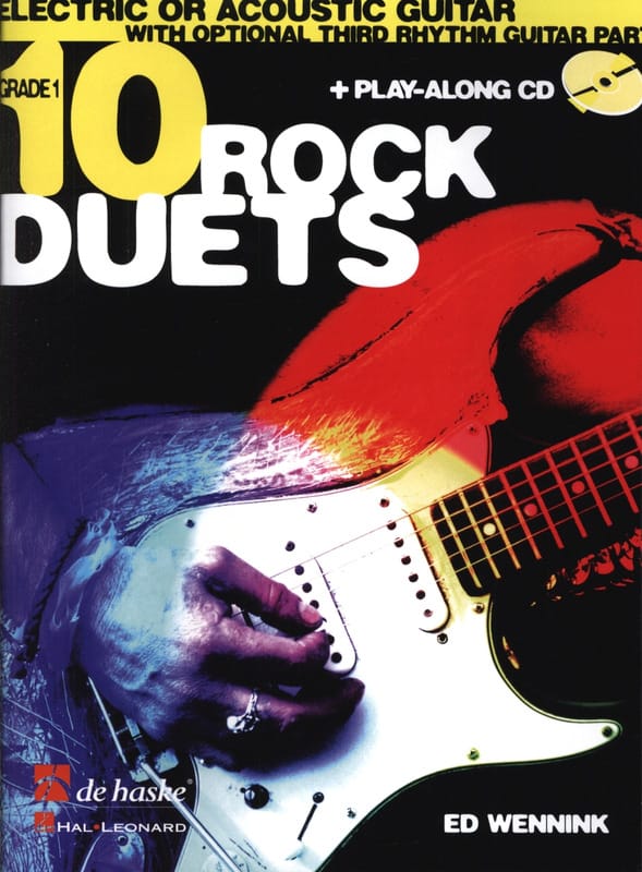 10 Rock Duets - Ed Wennink - Partition - Guitare