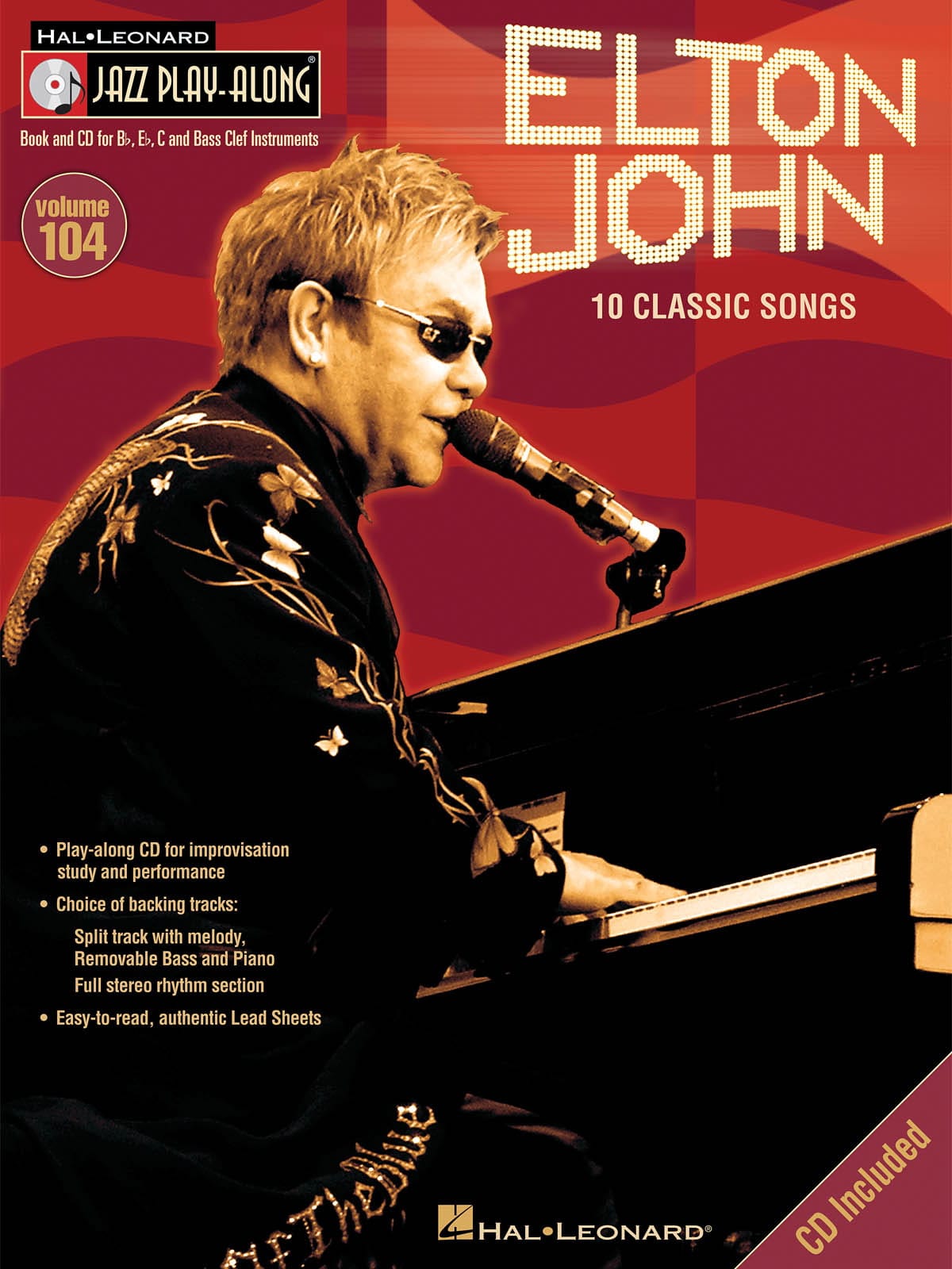 Jazz play-along volume 104 Elton John Partition Jazz