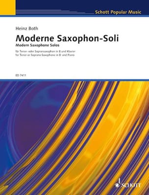 Moderne-Saxophon-Soli Partition Saxophone