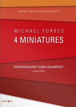Four Miniatures Michael Forbes Partition Tuba