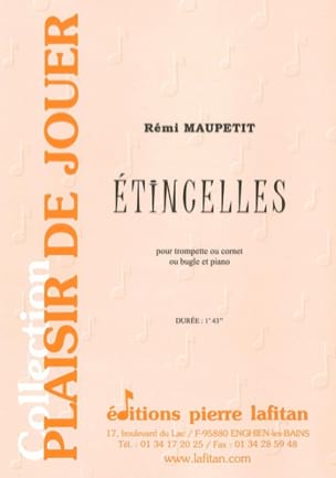 Etincelles Rémi Maupetit Partition Trompette