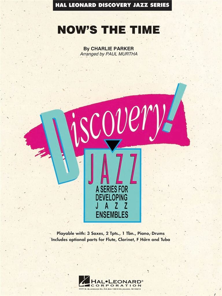Now's the Time Charlie Parker Partition