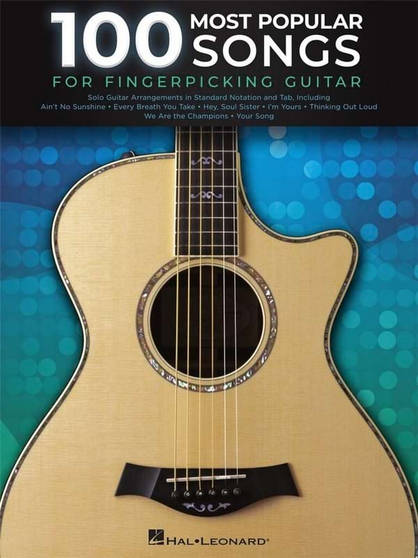 100 Most Popular Songs for Fingerpicking Guitar Partition