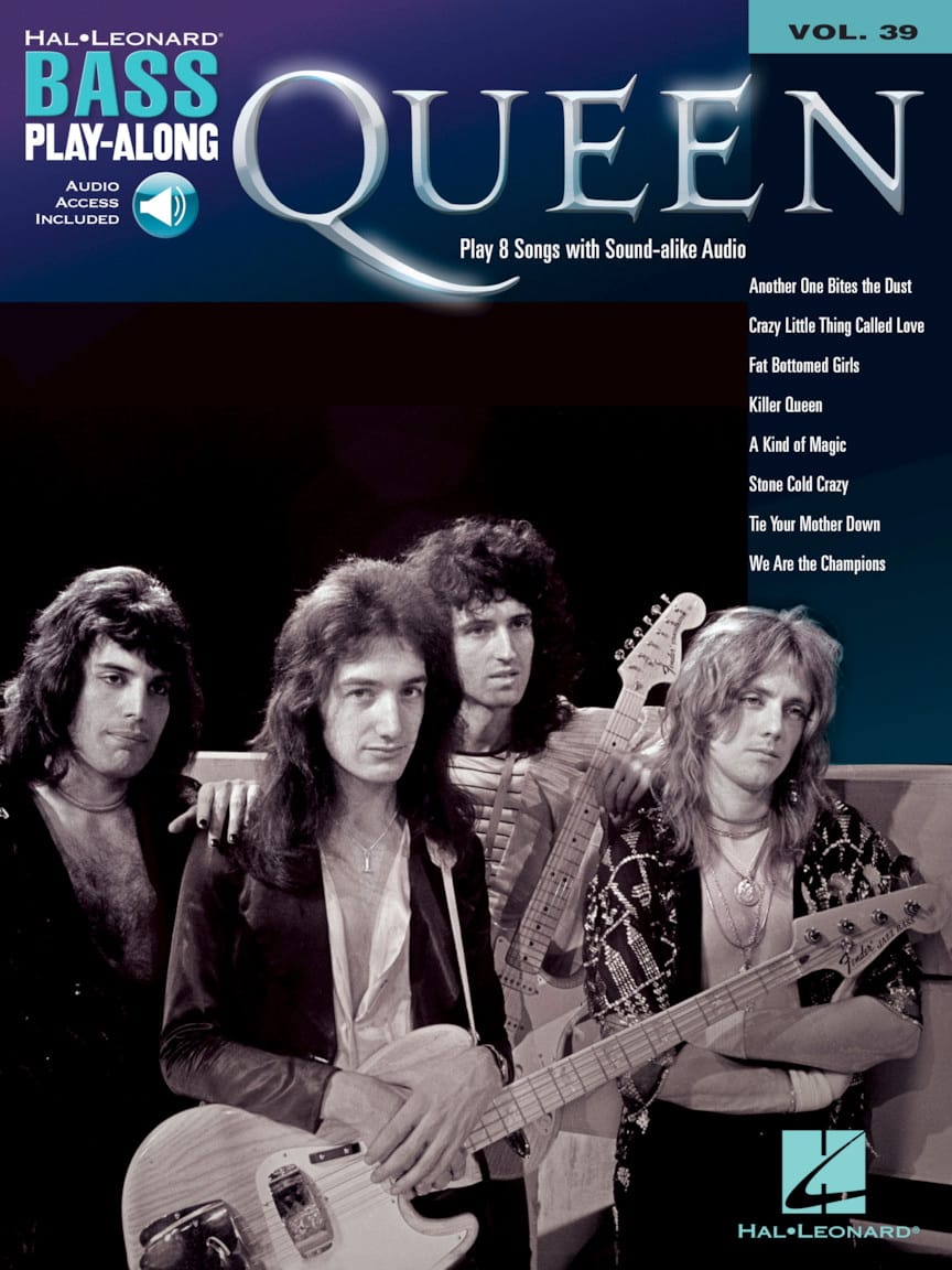 Bass Play-Along Volume 39 - Queen Queen Partition Guitare