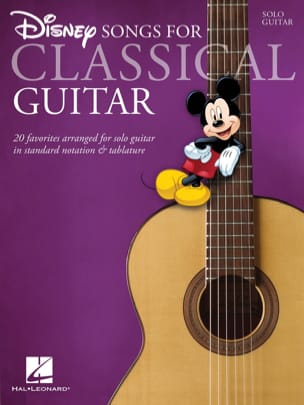 Disney Songs for Classical Guitar DISNEY Partition Guitare