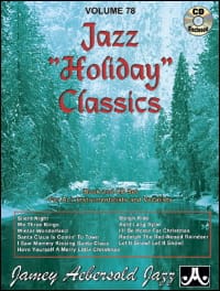 Volume 78 - Jazz Holiday Classics METHODE AEBERSOLD Partition Jazz
