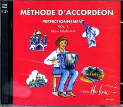 CD - Méthode d'Accordéon Volume 2 Manu Maugain Partition Accordéon