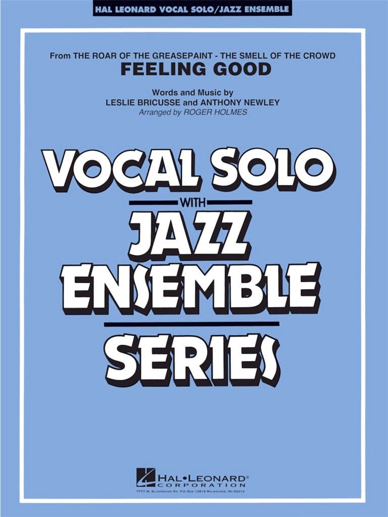 Feeling Good (Vocal Solo/Jazz Ens) Anthony Newley Partition