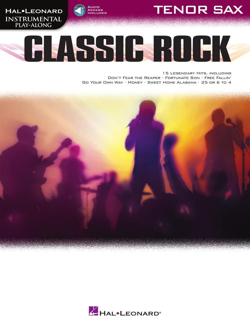 Classic Rock - Saxophone Ténor Partition Saxophone