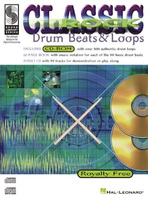 Classic Rock Batterie Drum Beat & Loops-Rom Partition Batterie