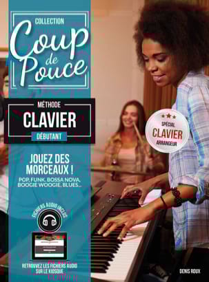 Méthode Clavier Débutant COUP DE POUCE Partition Piano