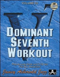 Volume 84 - Dominant Seventh Workout METHODE AEBERSOLD Partition Jazz