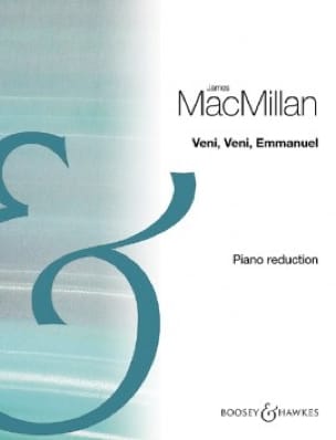 Veni, Veni, Emmanuel James MacMillan Partition Multi Percussions