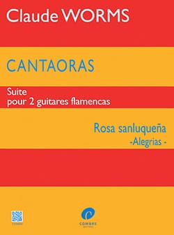 Cantaoras - Rosa sanluquena Alegrias Claude Worms Partition Guitare