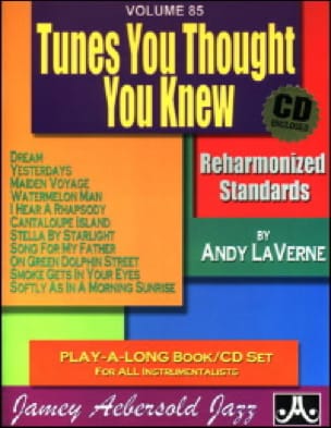 Volume 85 - Tunes You Thought You Knew - METHODE AEBERSOLD - Partition