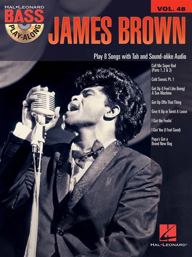 Bass Play-Along Volume 48 - James Brown - James Brown - Partition
