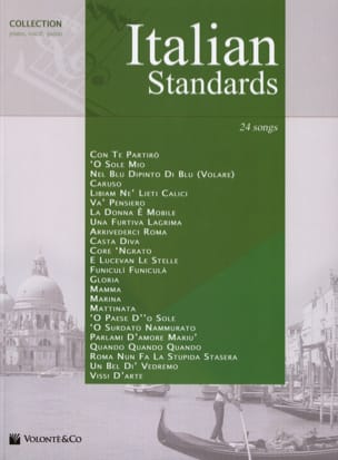 Italian Standards Collection Partition Musique du monde