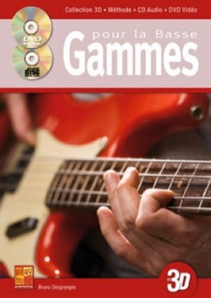 Gammes Pour La Basse en 3D Bruno Desgranges Partition Guitare
