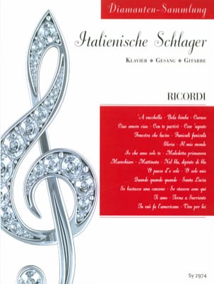 Italienische Schlager - Diamanten-Sammlung Partition Musique du monde