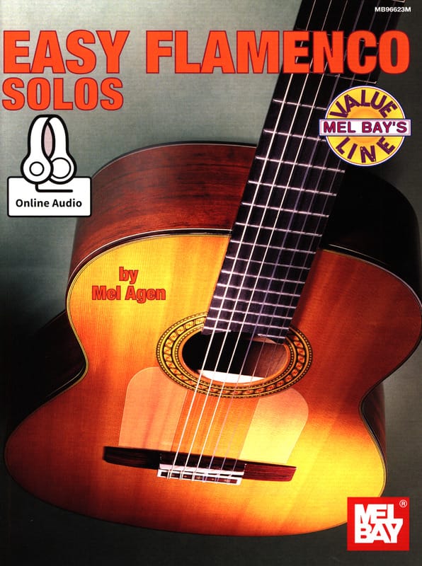 Easy Flamenco Solos Mel Agen Partition Guitare