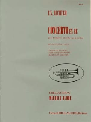 Concerto En Ré - Franz-Xavier Richter - Partition - Trompette