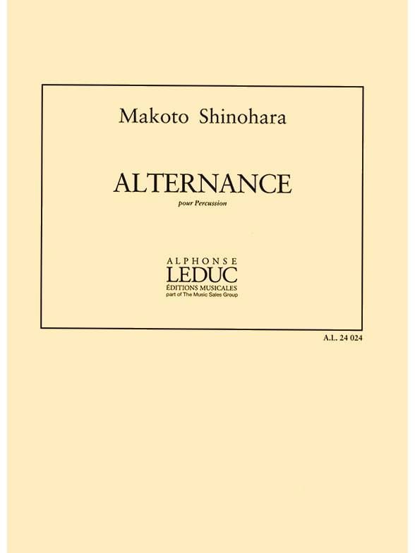 Alternance Partition Makoto Shinohara Partition