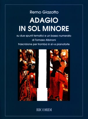 Adagio in Sol Minor - Albinoni Tomaso / Giazotto Remo - Partition