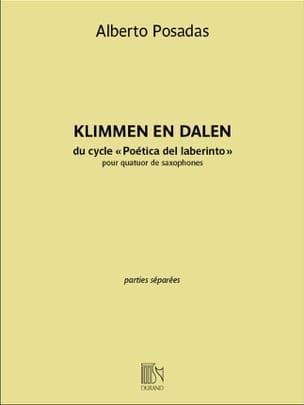 Klimmen en dalen - Parties Séparées - Alberto Posadas - Partition