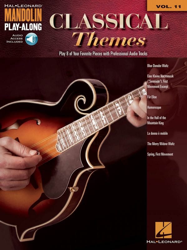 Mandolin Play-Along Volume 11 - Classical Themes Partition Mandoline